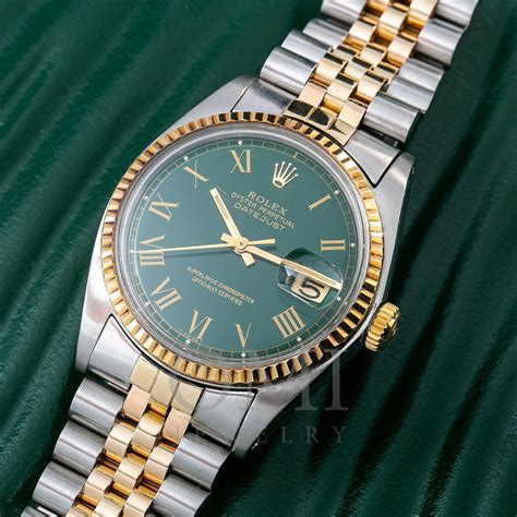 green datejust rolex